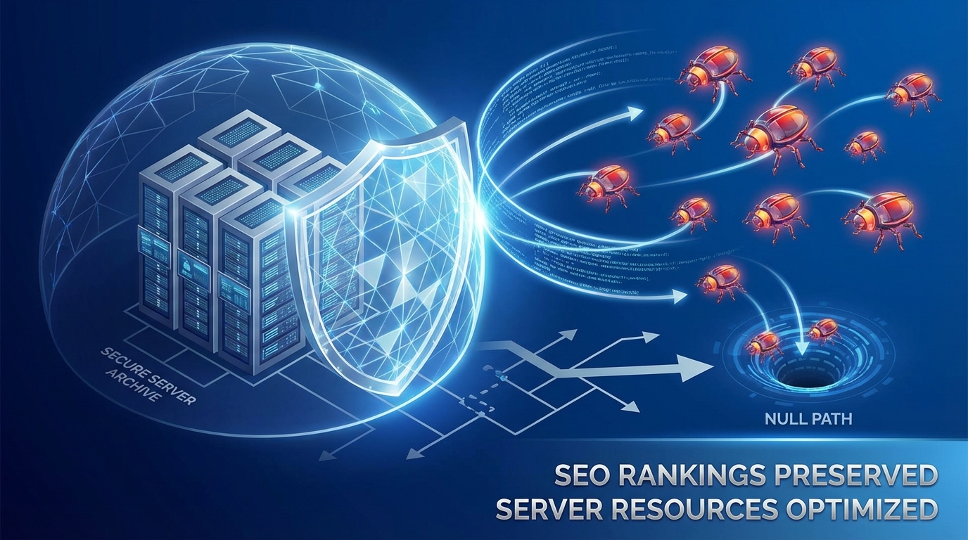 Competitive Advantage Through Proactive Bad Bot and Scraper Redirects hero illustration