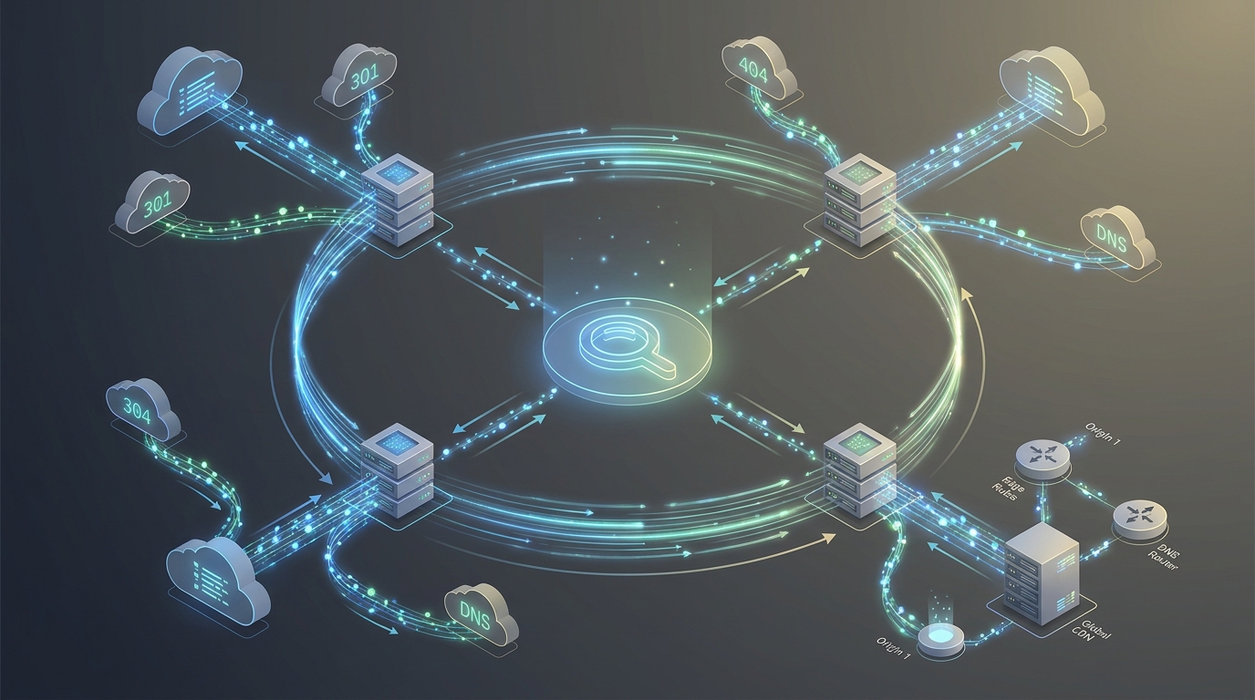 Cross-CDN Redirect Strategy: Keeping SEO Stable in Multi-CDN Architectures hero illustration