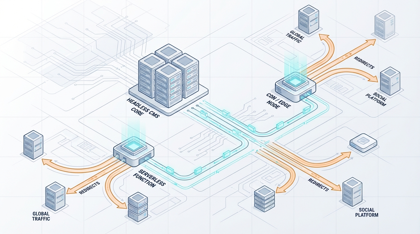 Mastering Redirects in Headless CMS Architectures: Best Practices for Technical SEO hero illustration