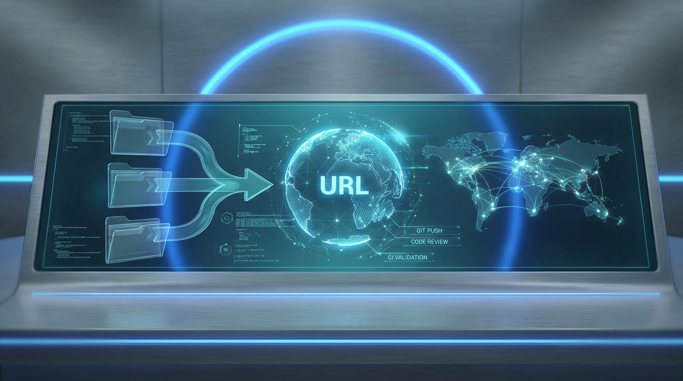 URL Mapping as Code: Using GitOps to Manage Redirects in Large Migrations hero illustration